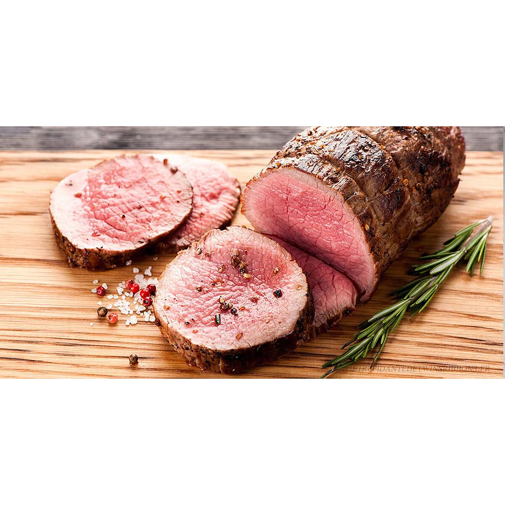 Roti de bœuf premium sous vide - 1kg - AXURIA