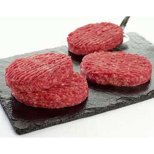 Steak hache bœuf x4 - 600g - AXURIA