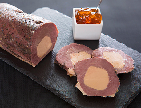 Magret canard fourré bloc foie gras env 400g - OTEIZA