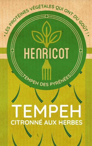 Tempeh citronne herbes BIO - 160g - HENRICOT