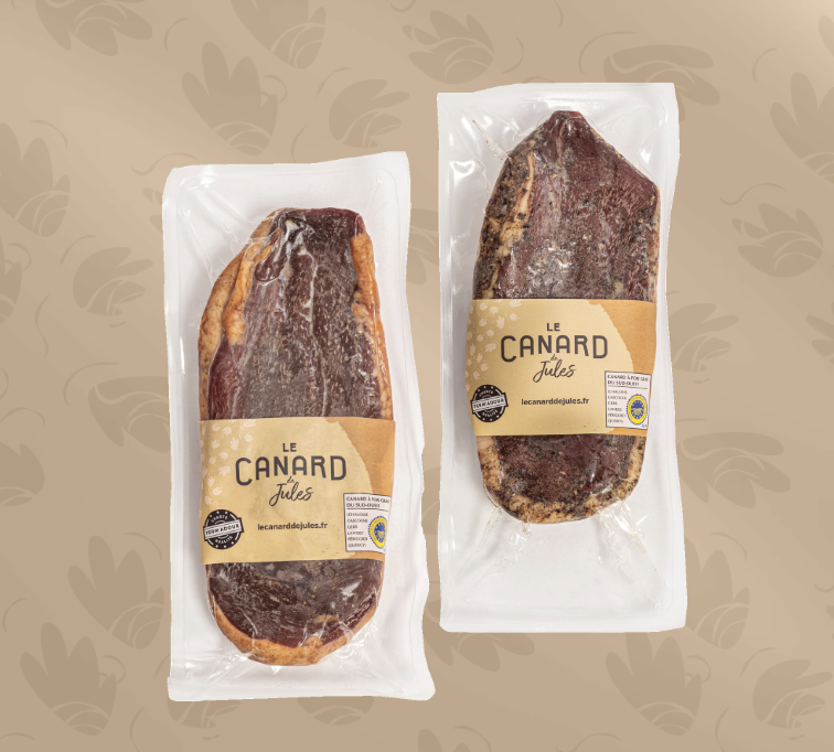 Magret de canard fume - kg - CANARD DE JULES
