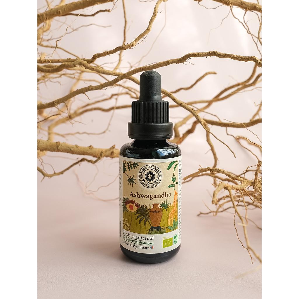 Elixir Ashwagandha 100% - 30ml - ALMA SAUVAGE